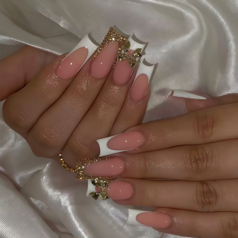 Nail Art Elegant - Kit per unghie da 24 pezzi