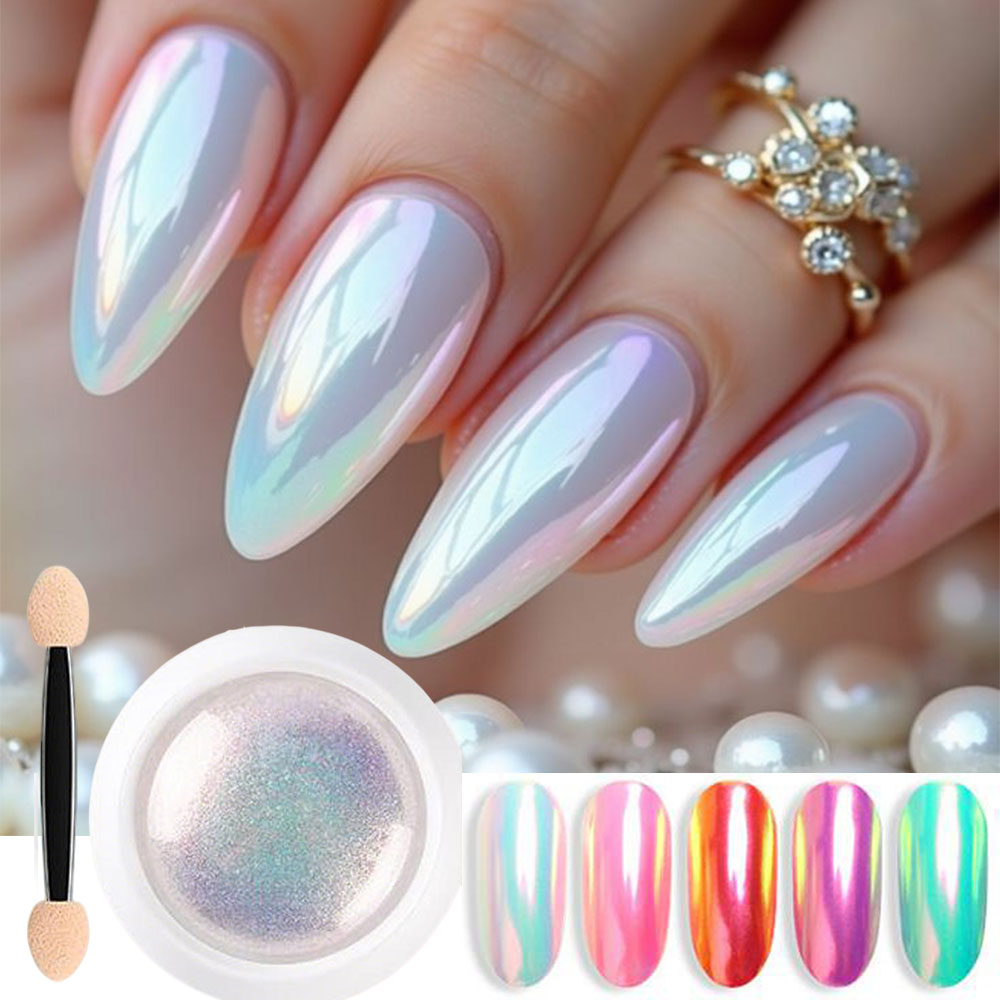 1 Barattolo di Polvere per Ung - Nail Glitter Chrome recensione e prezzo