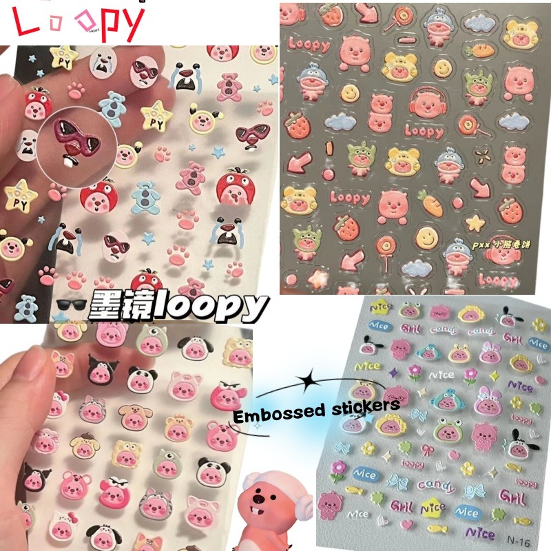Adesivo 3D in rilievo Loopy, a - Nail Art Nail Art recensione e prezzo