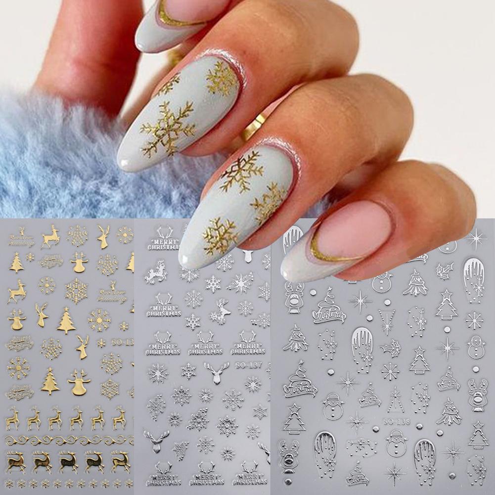 Adesivi natalizi per nail art  - Nail Art Xmas Design recensione e prezzo