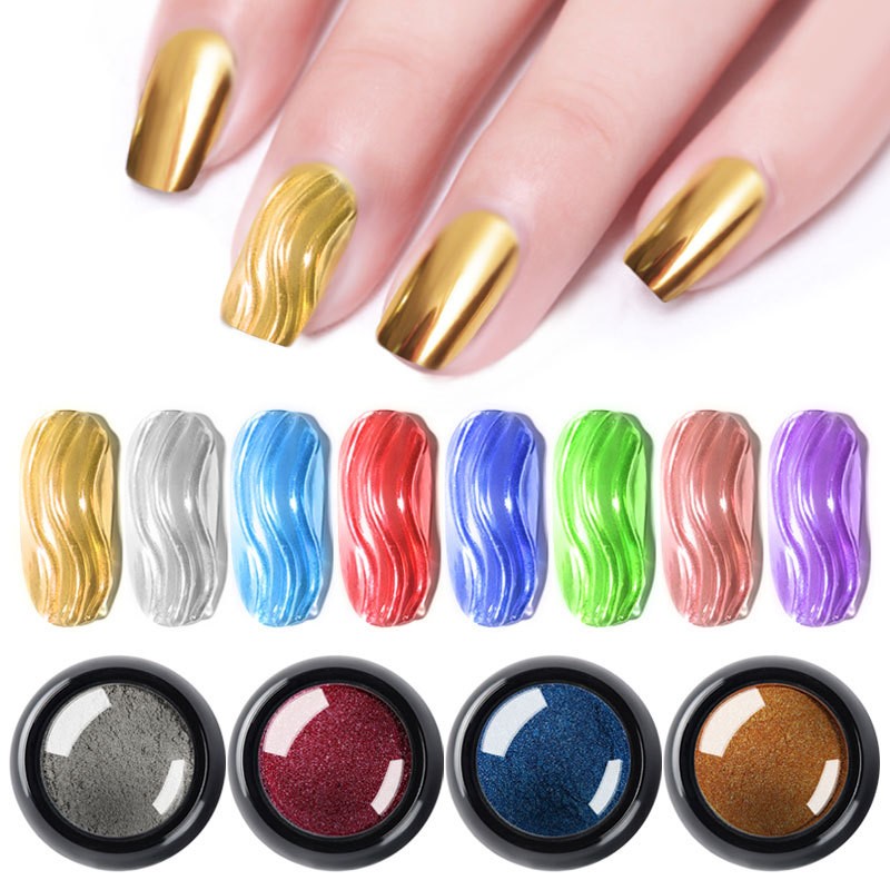 1Pc 19Colors Nail Glitter Mirr - Nail Glitter Chrome recensione e prezzo