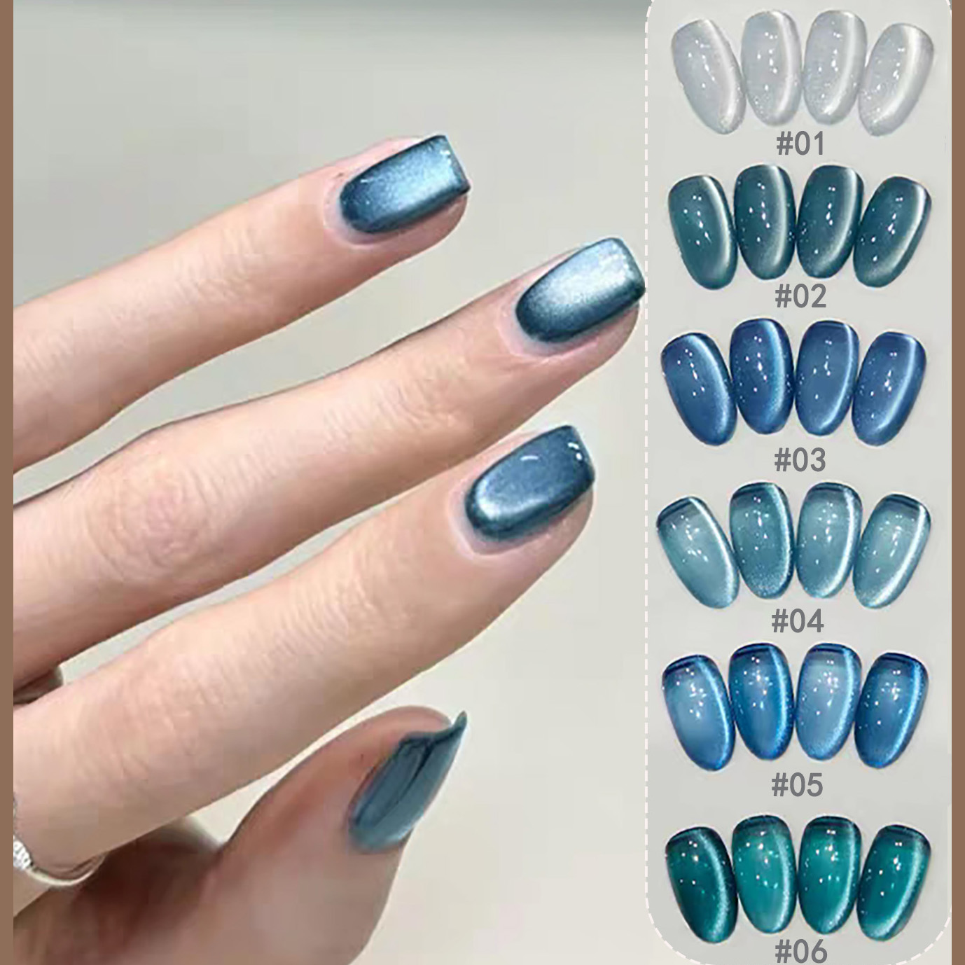 1 pz SHAKA Sea King Smalto Gel - Nail Art Ice Blue recensione e prezzo