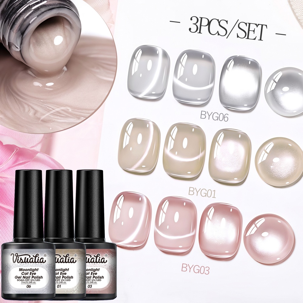 Set da 3 smalti gel per unghie - Nail Art Elegant recensione e prezzo