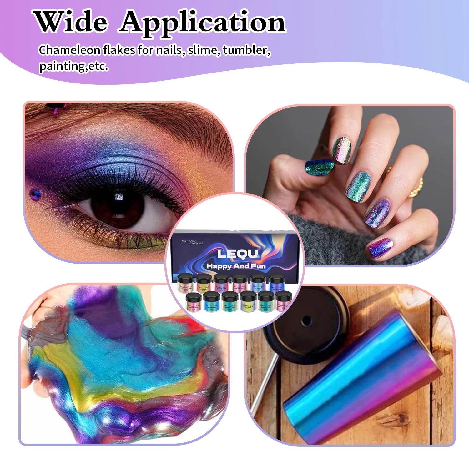 Set di polvere cromata rosa ca - Nail Glitter Chrome recensione e prezzo