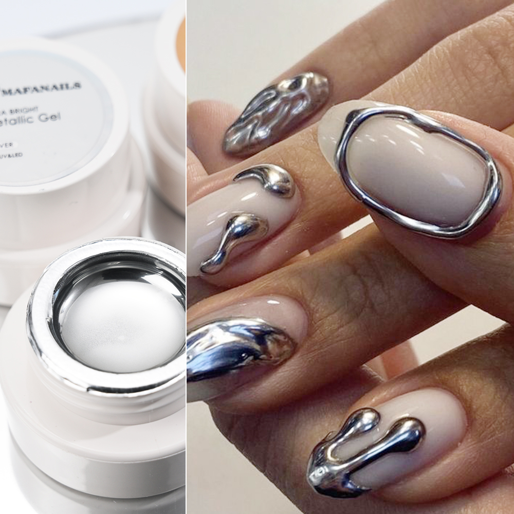 Smalto Gel Metallizzato Argent - Nail Glitter Chrome recensione e prezzo