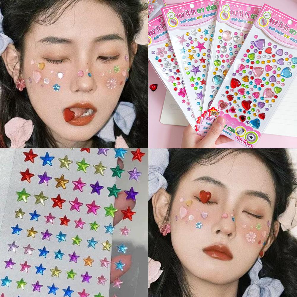 Strass Adesivi per Viso, Gemme - Nail Art Nail Art recensione e prezzo