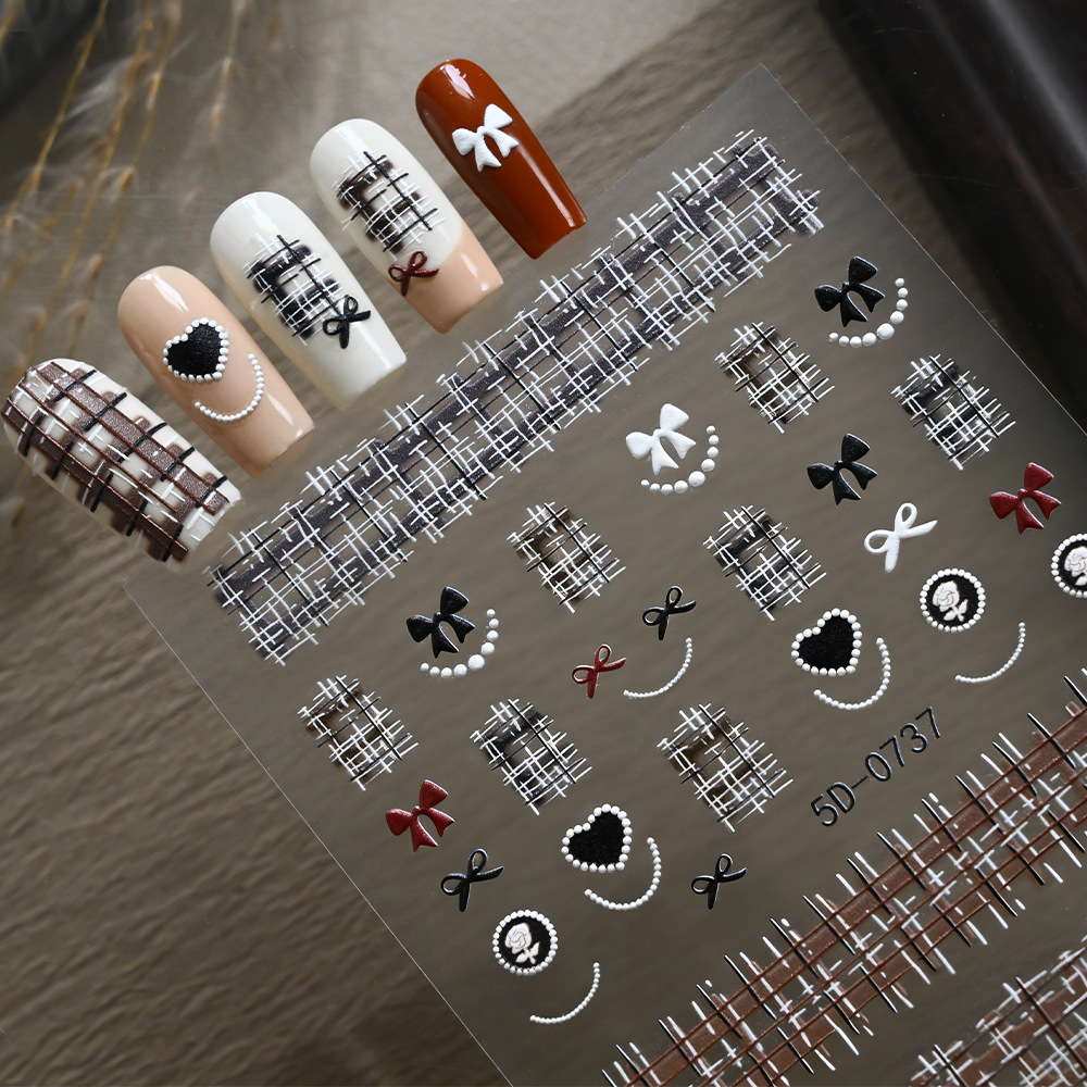 1 Pezzo Adesivi per Unghie Mui - Nail Art Elegant recensione e prezzo