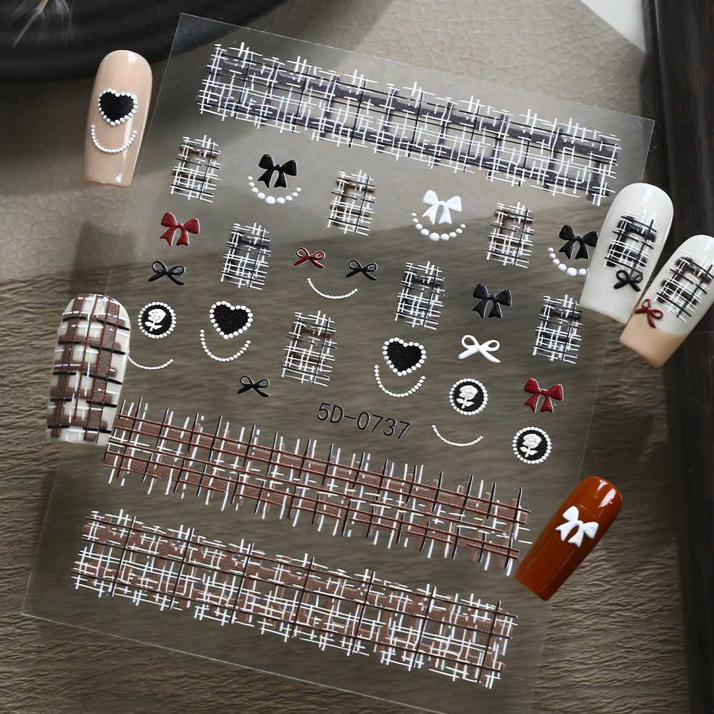 1 Pezzo Adesivi per Unghie Mui - Nail Art Elegant recensione e prezzo