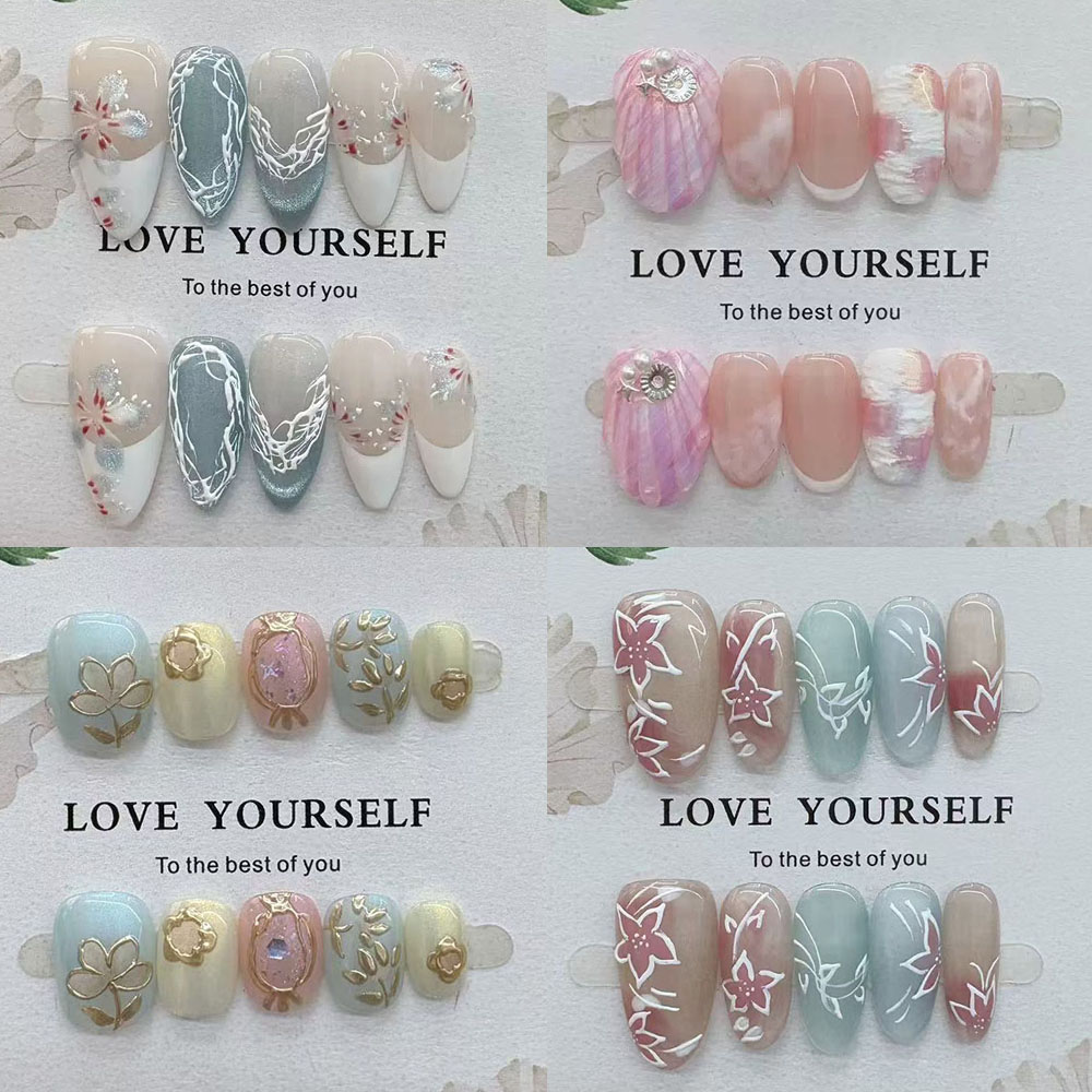 Unghie Finte a Mandorla con Fi - Nail Art Elegant recensione e prezzo