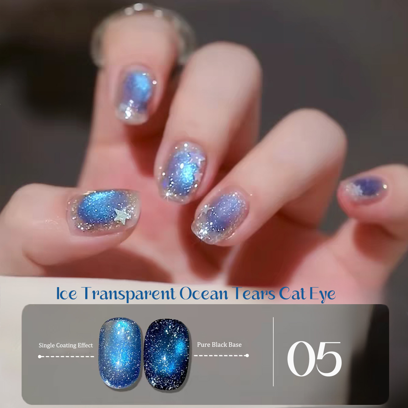 SHAKA 1-8 pezzi Smalto per Ung - Nail Art Ice Blue recensione e prezzo