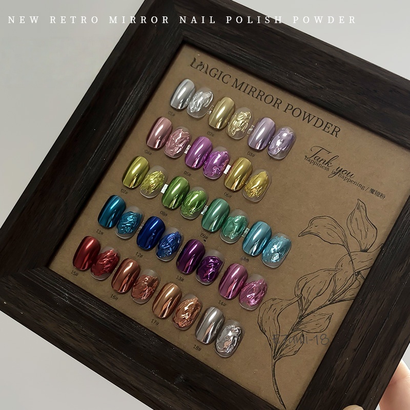 Polvere per specchio magico pe - Nail Glitter Chrome recensione e prezzo