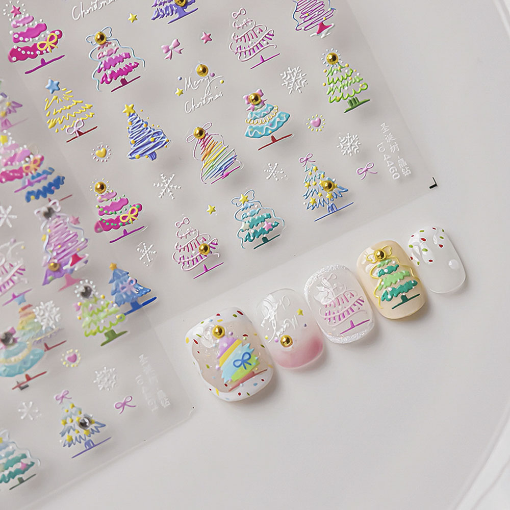 Decalcomanie per adesivi per n - Nail Art Xmas Design recensione e prezzo