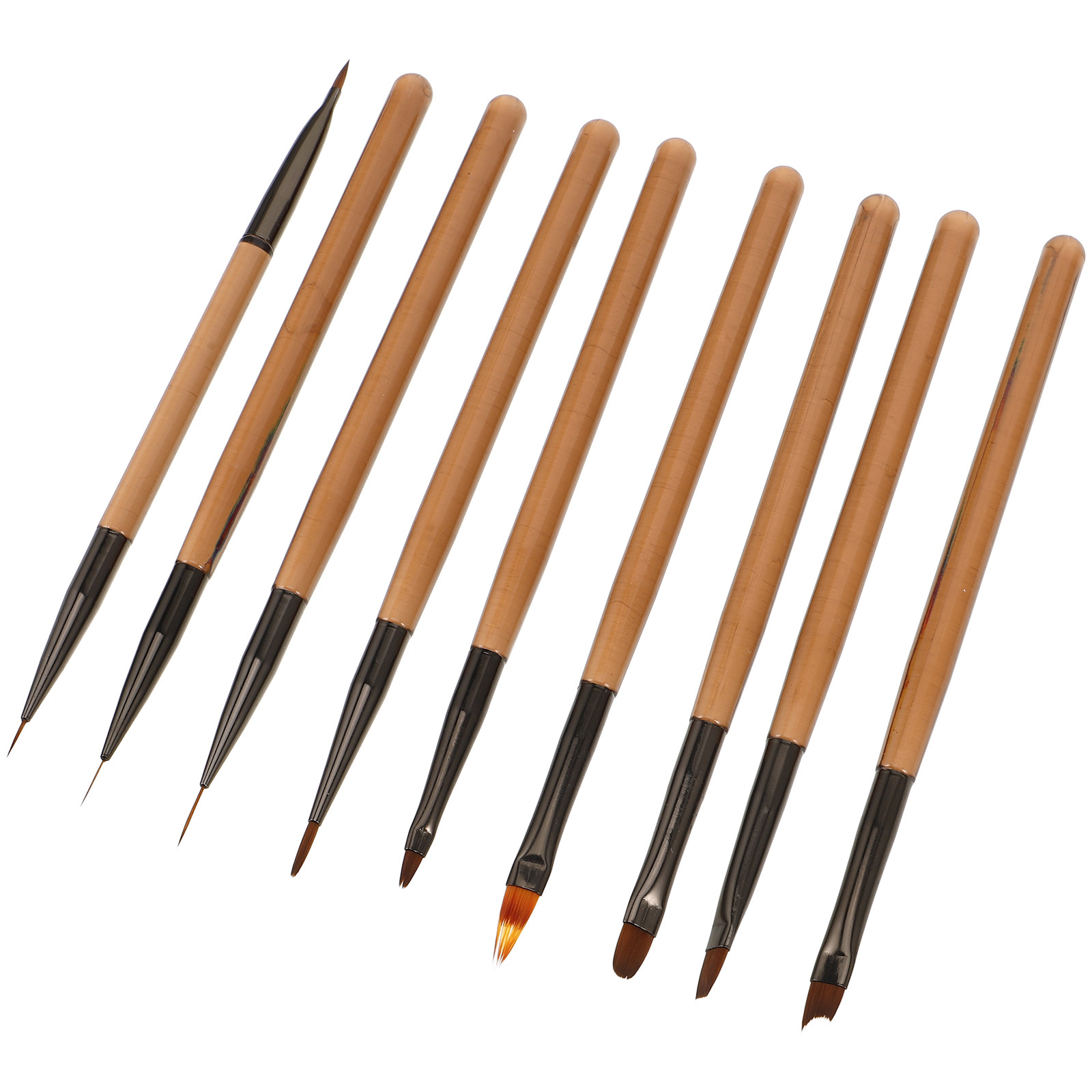 1 Set di Pennelli Eleganti per - Nail Art Elegant recensione e prezzo