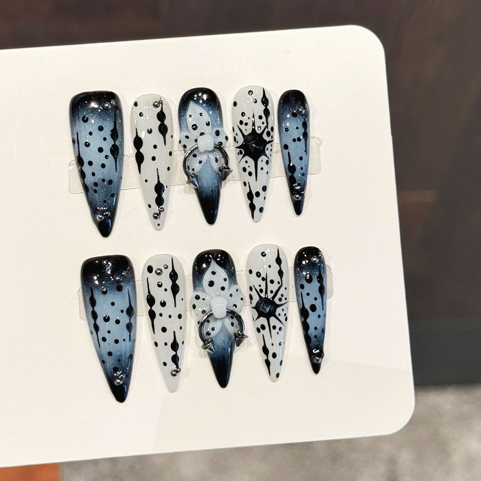 10 pezzi di inchiostro sfumato - Nail Art Elegant recensione e prezzo