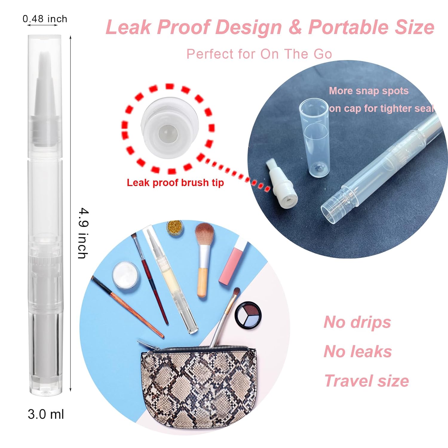 12 Pezzi Penne Vuote da 3ml pe - Cuticle Oil Pen recensione e prezzo